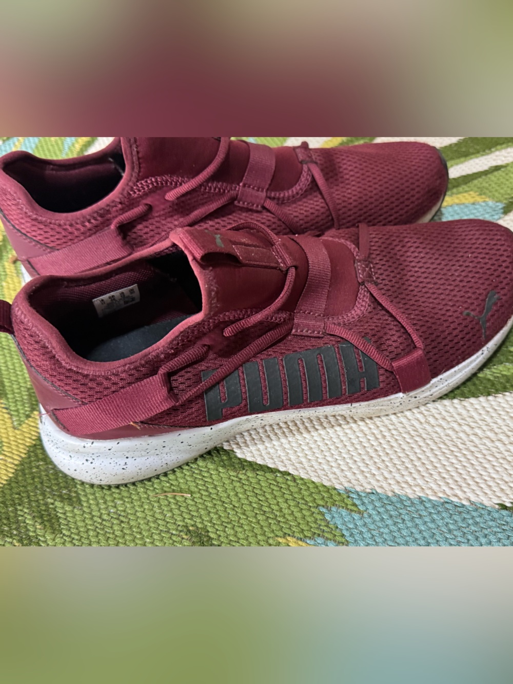 Puma Women's Maroon Athletic Sneakers